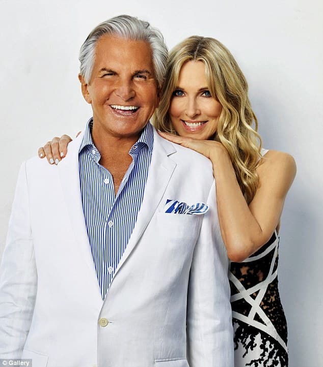 George Hamilton and Alana Stewart
